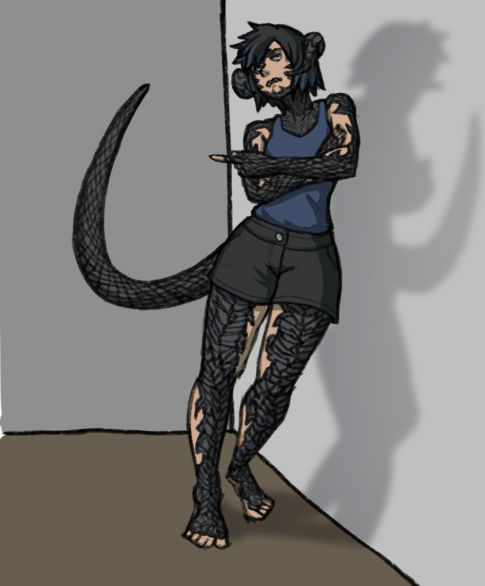 Kyna Kayda (Gift from in-game fren) Posed-Up Ogg