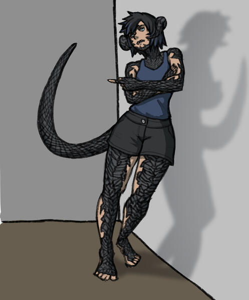 Kyna Kayda (Gift from in-game fren) Posed-Up Ogg